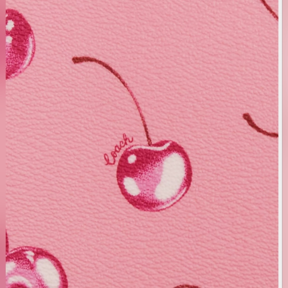Coach Notebook With Cherry Print - Picture 9 of 10